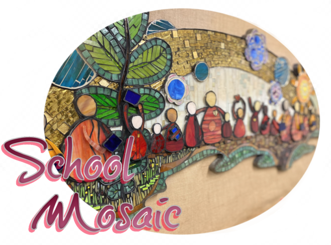 image of a school mosaic