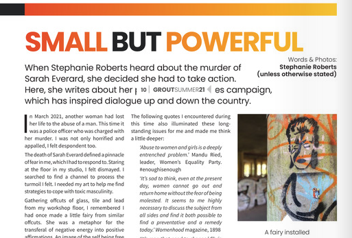 grout magazine article small but powerful